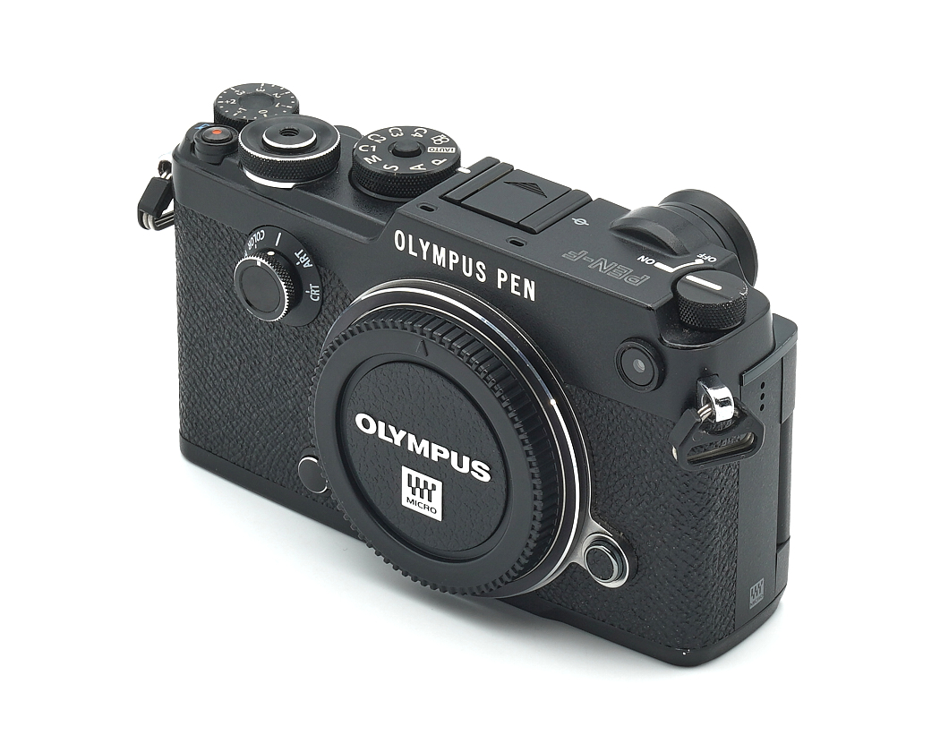 Kamera, Spiegellose, Schwarz, Objektivdeckel, Olympus Pen