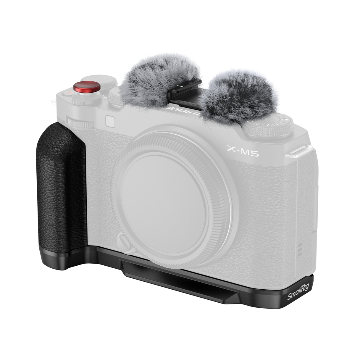 SmallRig 4876 L-Shape Mount Plate mit Silikongriff