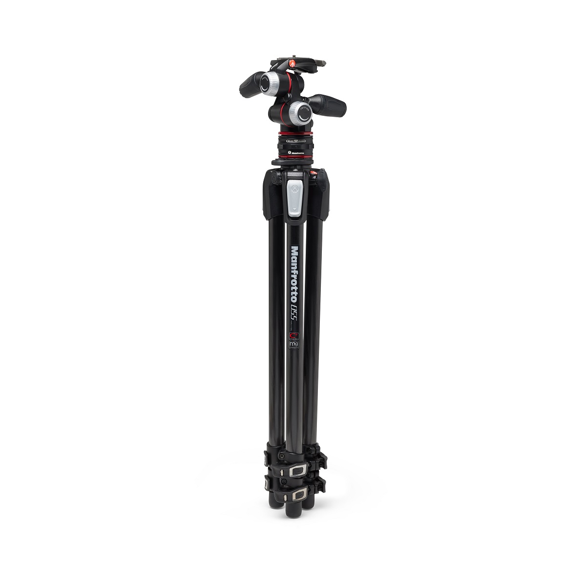 Manfrotto 055 cf Kit 3 sect 3 way w\QR Professional Stativ Photo Kit