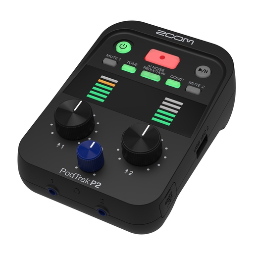Zoom PodTrak P2 Podcaster Recorder