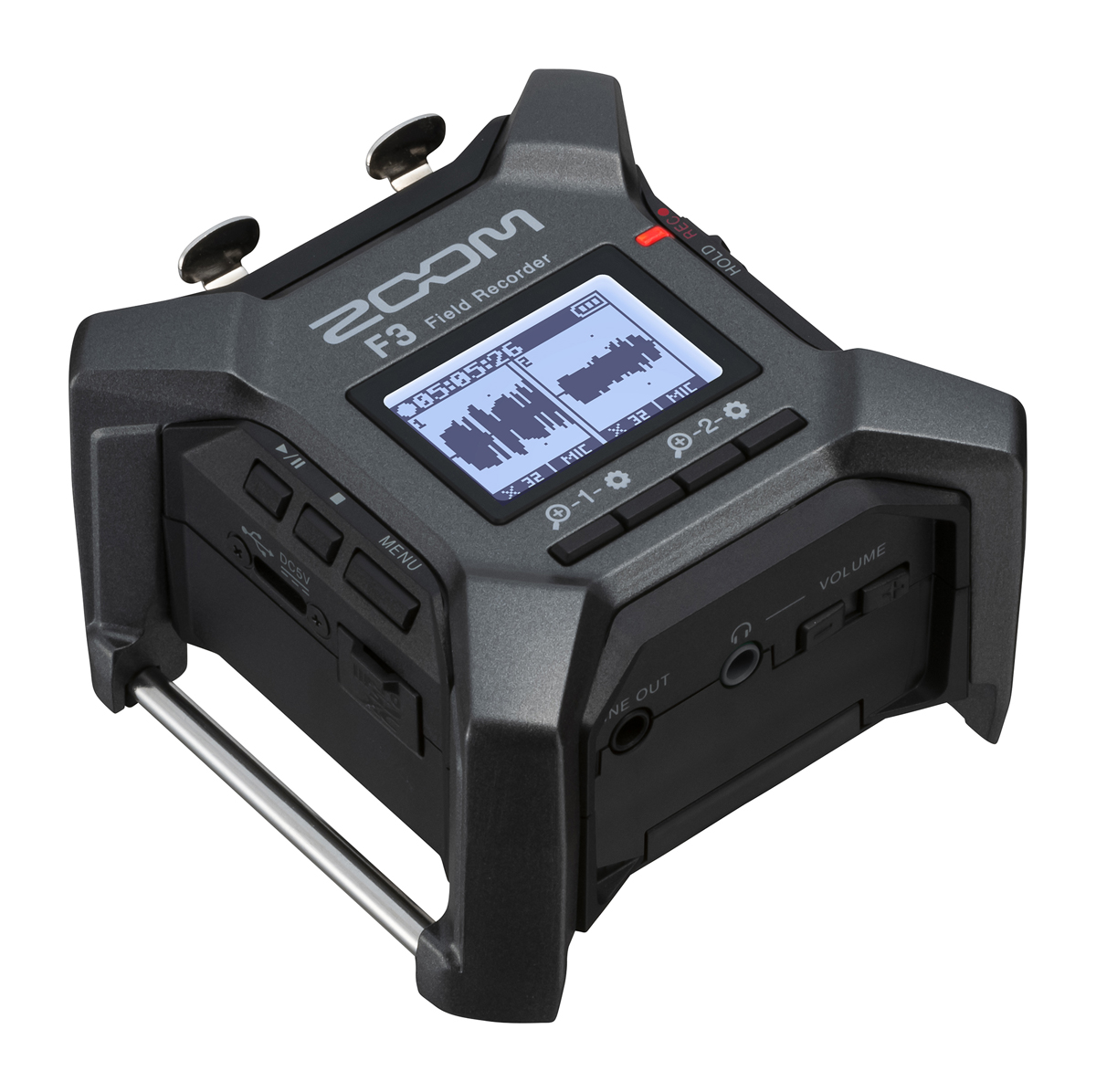 Zoom F3 MultiTrack Field Recorder für Tonaufnahmen