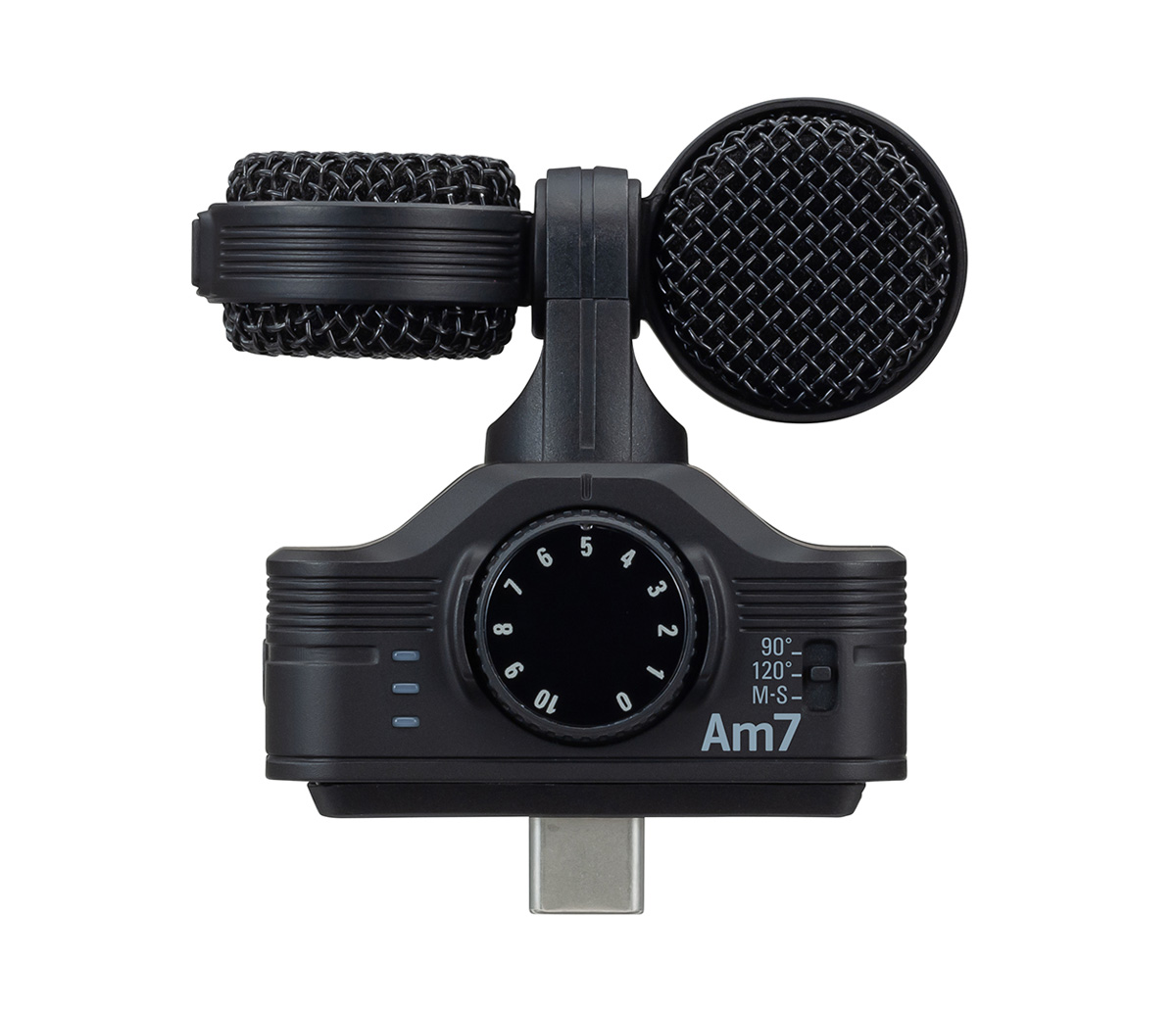 Zoom Am7 MS Stereo Mikrofon mit USB-C Stecker