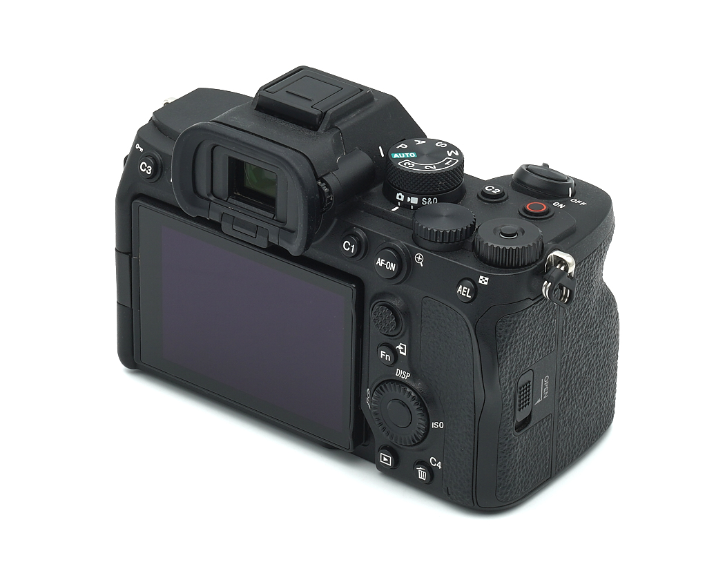 digitale Kamera, SLR, schwarz, Sucher, LCD-Bildschirm