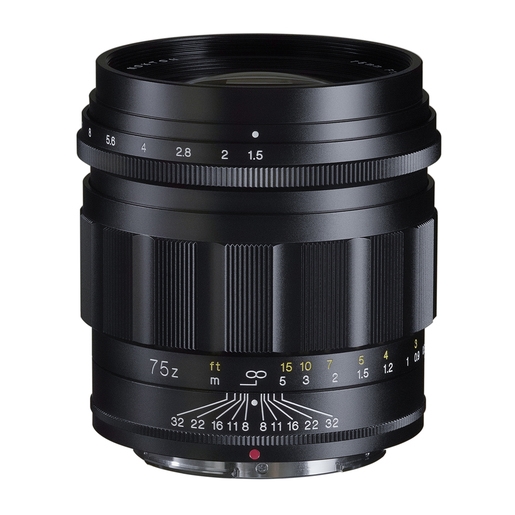 Voigtländer Nokton 75mm 1.5 ASPH. schwarz für Nikon Z-Mount