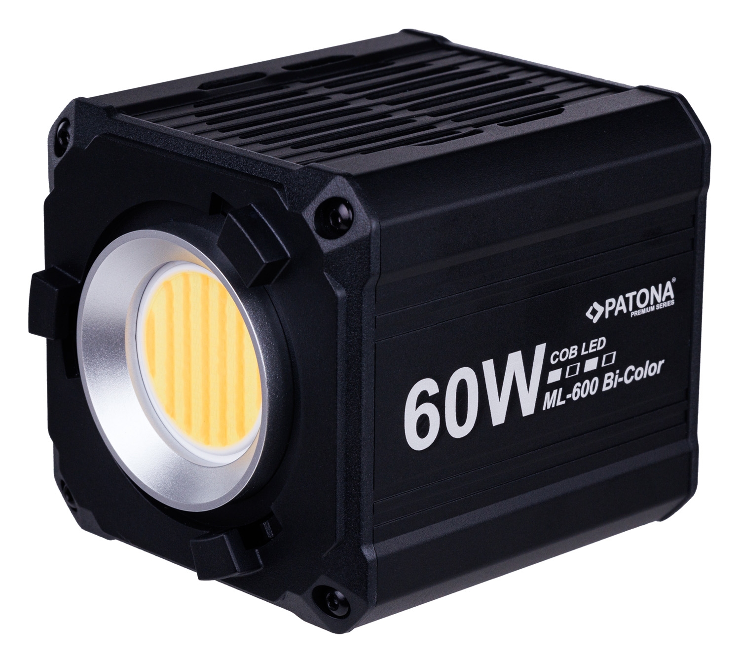 PATONA Premium LED professionelles Fotolicht Videolicht LED 60W COB ML-600 inkl. Tragetasche
