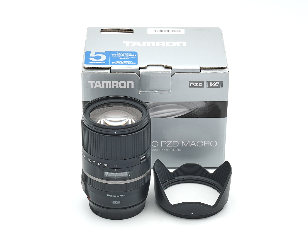 Objektiv, Teleobjektiv, Tamron-Objektiv, VC, PZD Makro