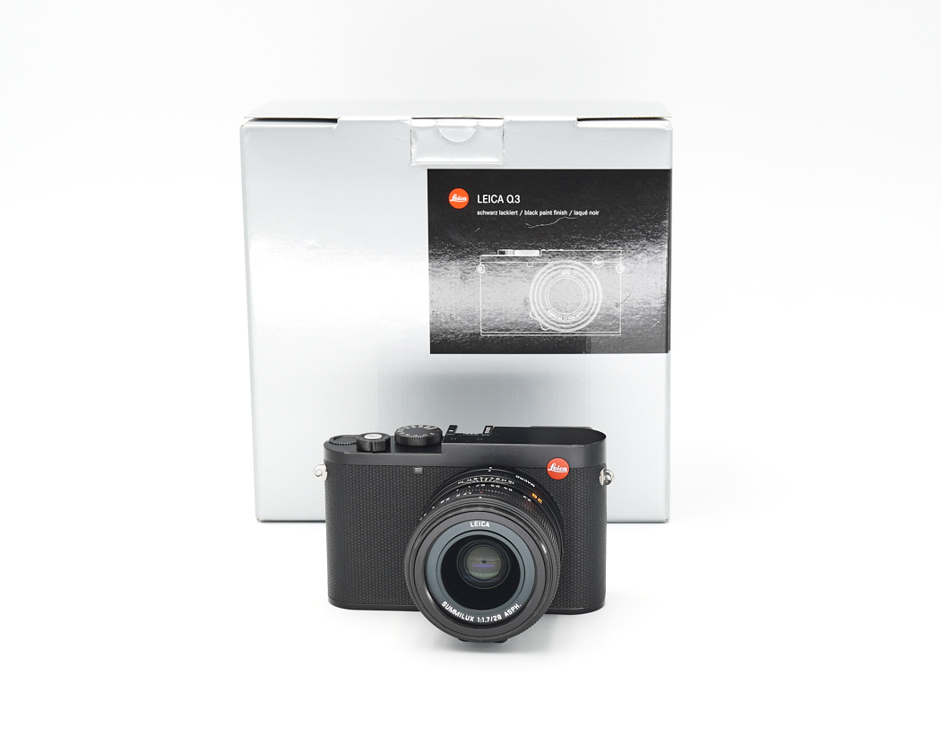 Leica Q3 schwarz 19080 wie neu, org.-verpackt #49633**