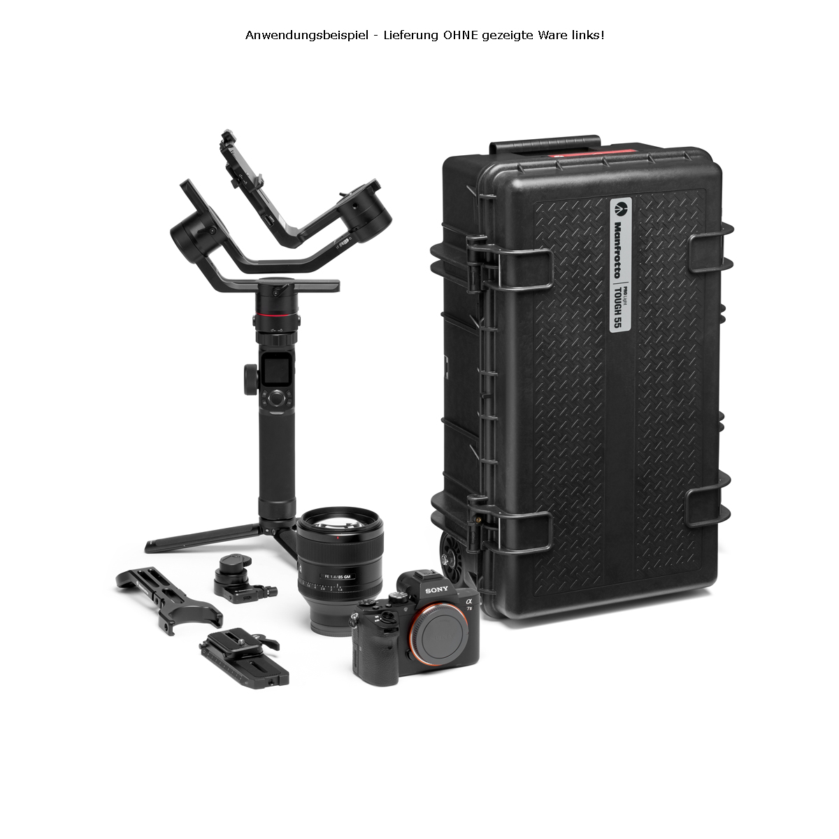 Manfrotto PRO Light Tough TH-55 HighLid Koffer mit