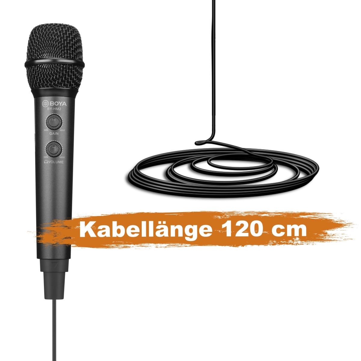 Walimex pro Boya BY-HM2 HM2 Handmikrofon