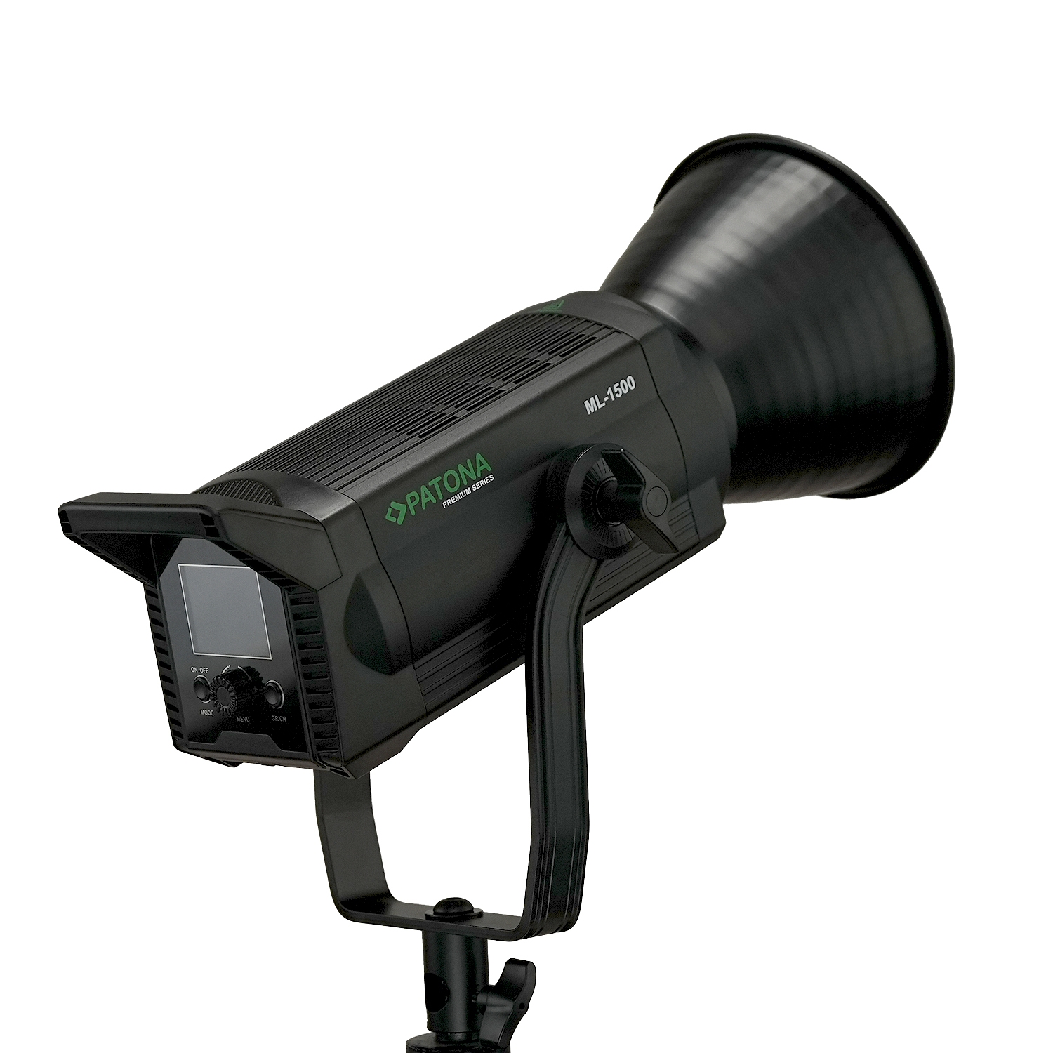 PATONA Premium LED professionelles Fotolicht Videolicht LED 150W COB ML-1500 inkl. Tragetasche