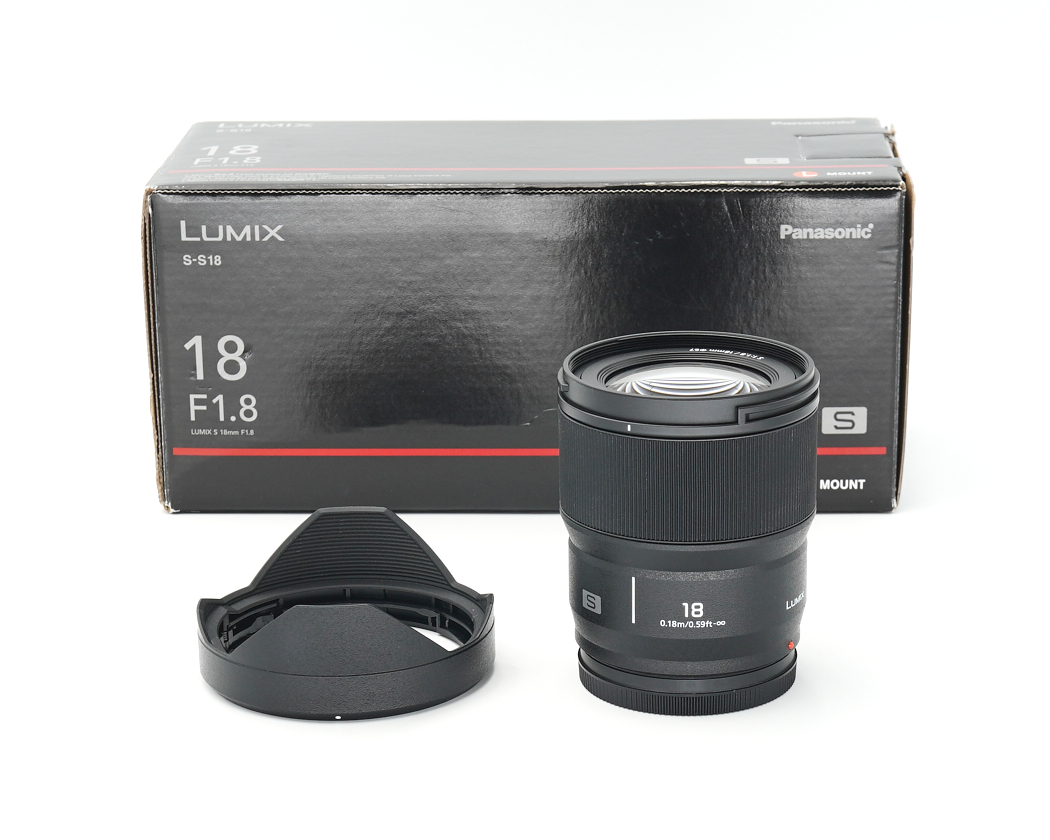 18mm f/1.8, Objektiv, Spiegelloser Kameralinsensystem, Panasonic, Lumix S