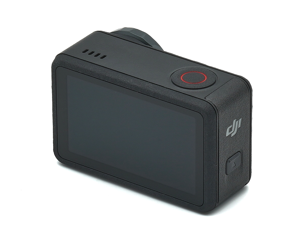 Actionskamera, Digitale Kamera, Schwarz, Touchscreen, Vorderseite