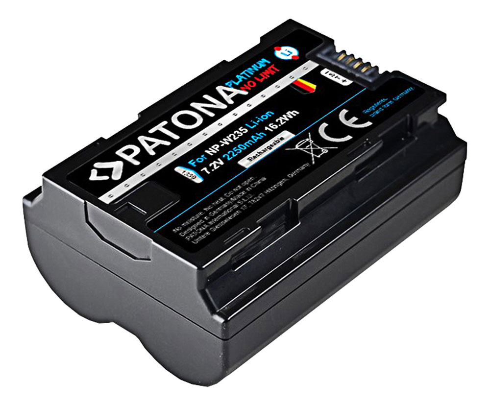 PATONA Platinum Akku wie Fujifilm NP-W235