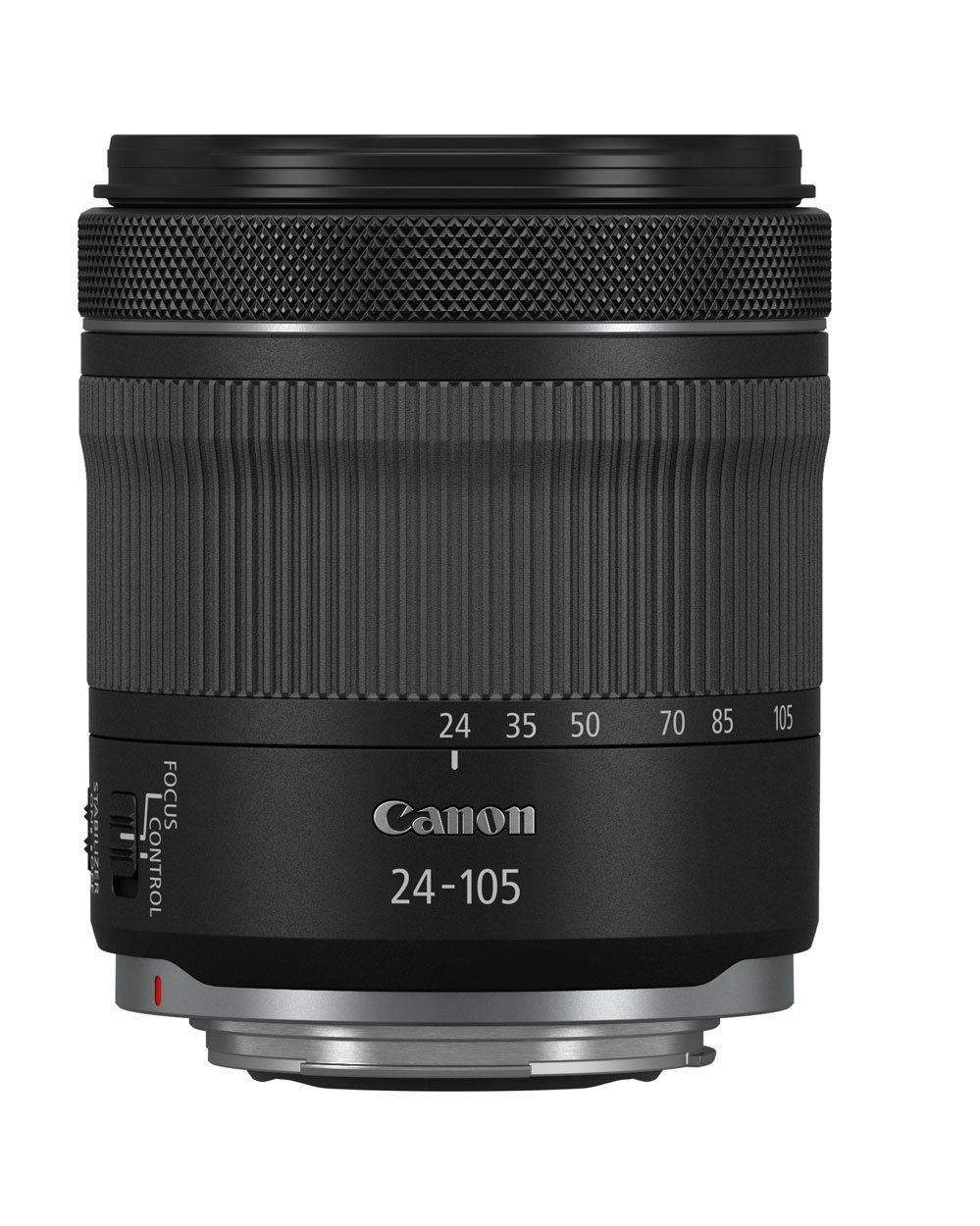 objektiv, 24-105mm, metall, schwarz, montage]]}{} 5?  correction. The tags must be concise and no brand names unless visible. Brand 