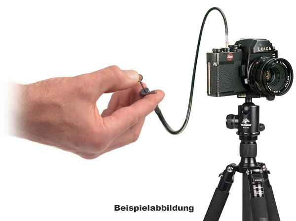 Kaiser Drahtauslöser 50 cm Länge, mit Feststell-Schraube