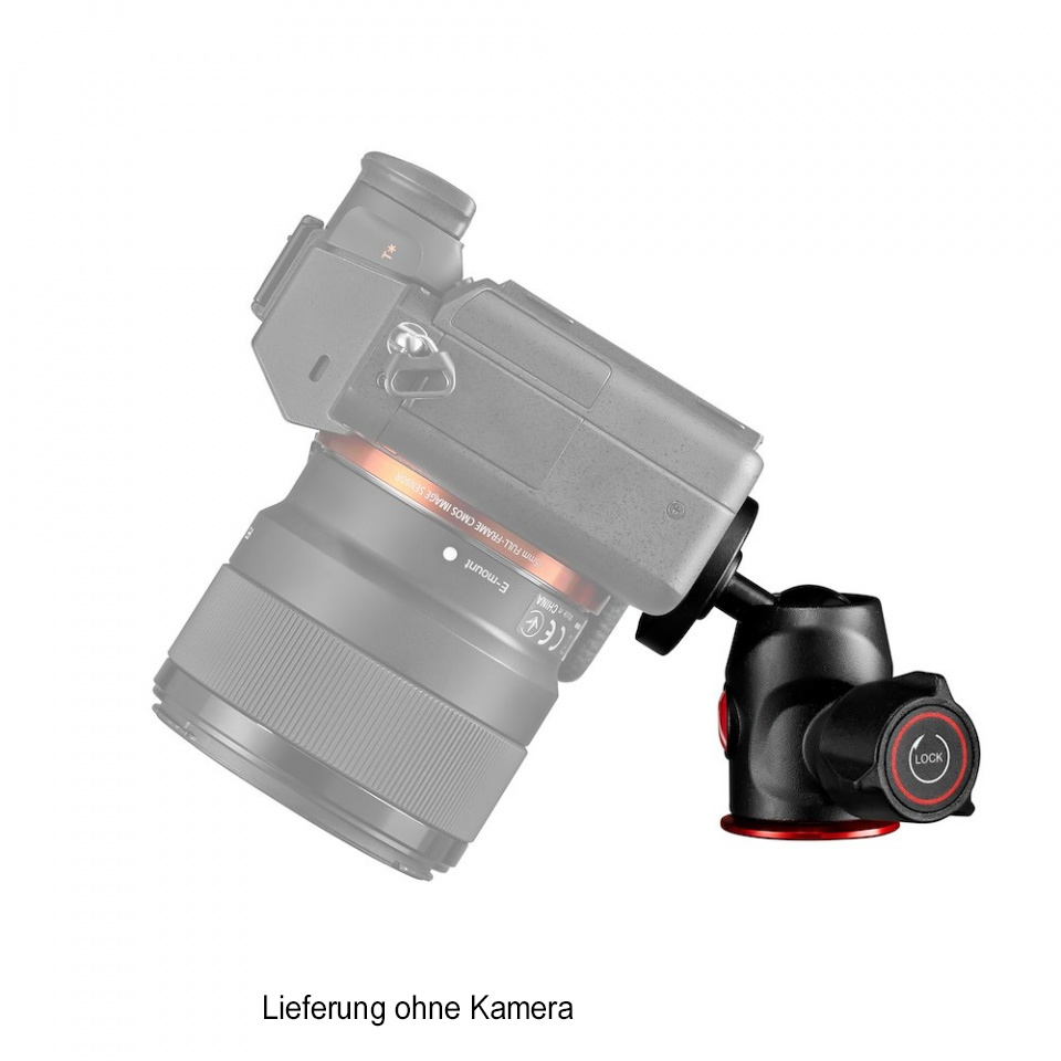 Manfrotto 492 Kugelkopf Micro für Kameras bis 4KG