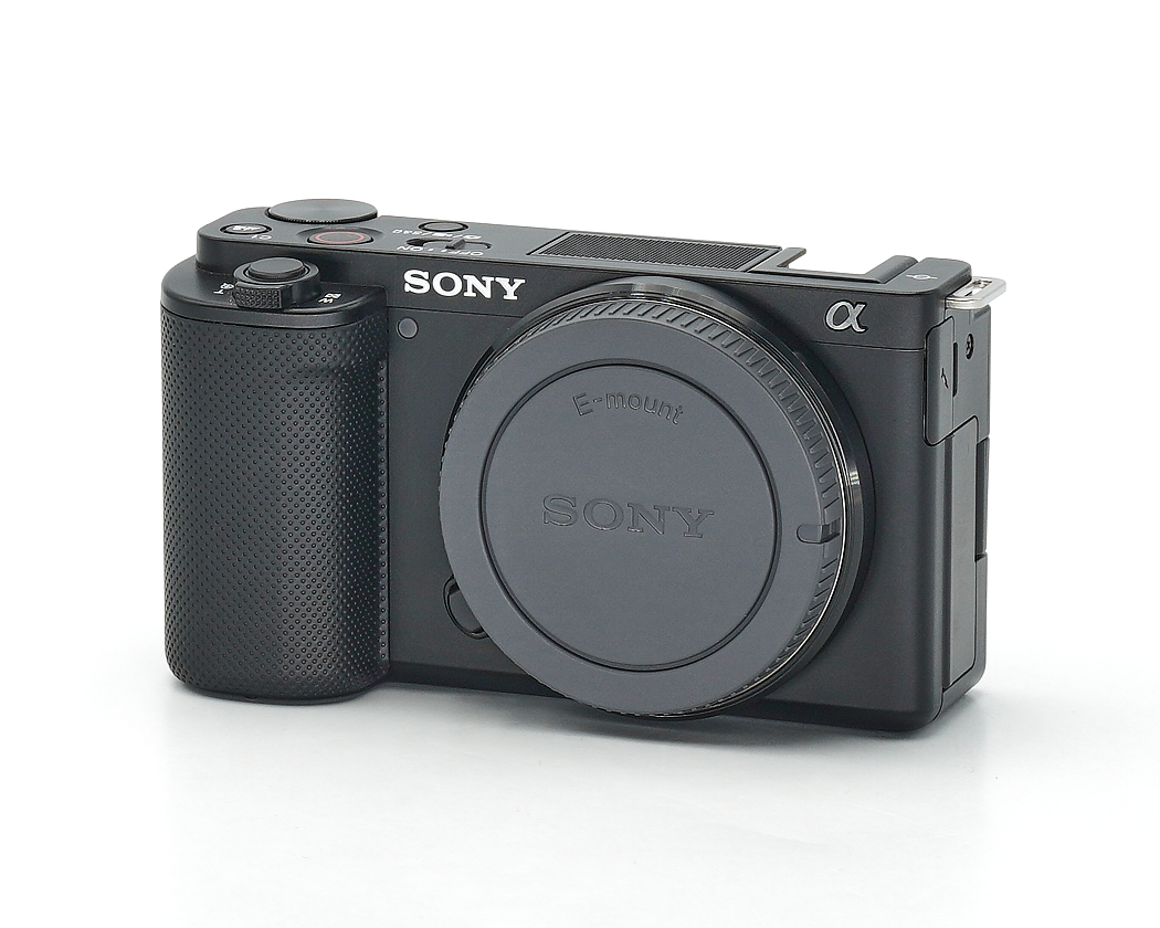 Kamera, Spiegellose Kamera, Sony, schwarz, kompakt