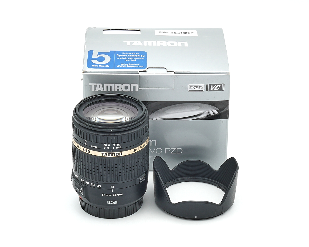 Objektiv, Tamron Objektiv, AV-Mount, 18-270mm, VC PZD