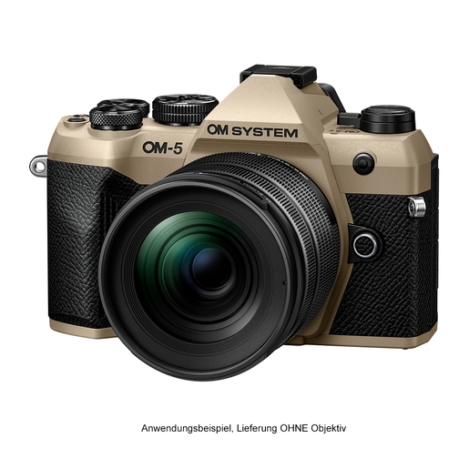OM SYSTEM OM-5 II Gehäuse sandbeige