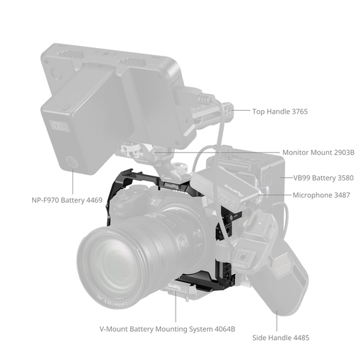 SmallRig 5257 Cage für Nikon Z5II