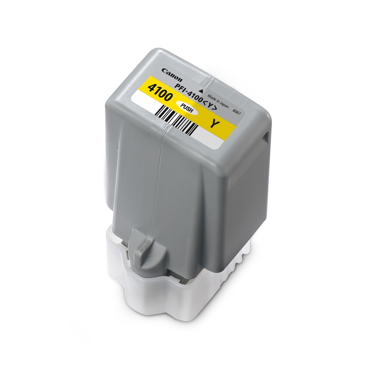 Tintenpatrone, Druckerpatrone, Canon, PFI-4100, grau