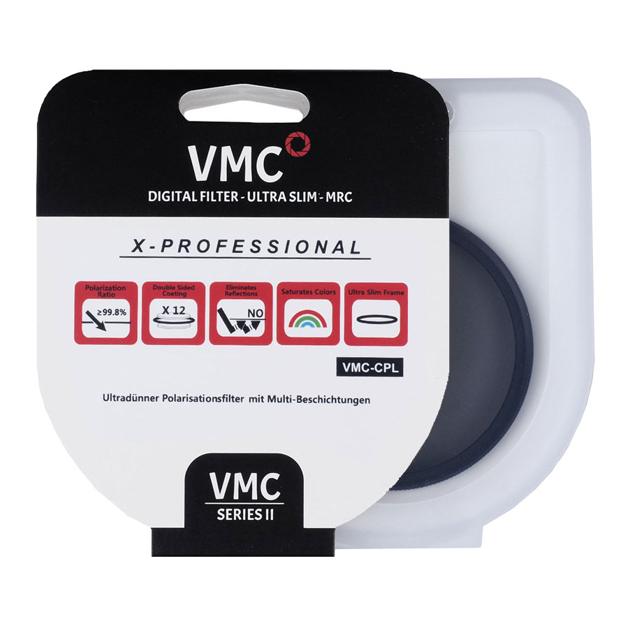 V.M.C. Ultra Slim MRC Polfilter 52mm