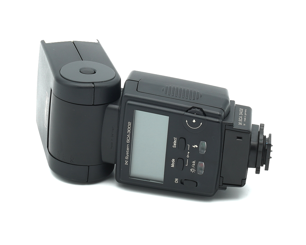 Blitzgerät, Speedlite, Blitzschuh, Digitalanzeige, verstellbarer Kopf