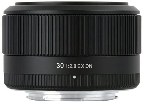 Objektiv, Kameraobjektiv, 30 mm, f/2.8, EX DN
