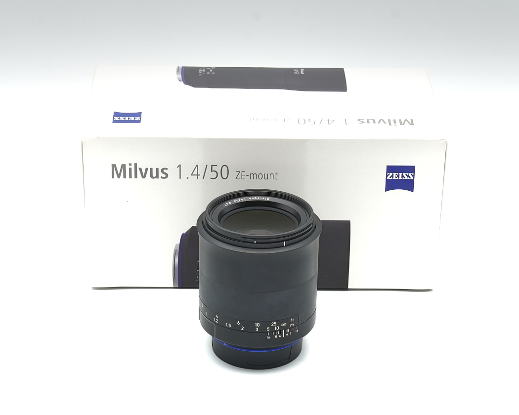 Objektiv, Zeiss Milvus, 1.4/50, ZF-Bayonet, Manueller Fokus